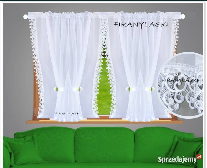 Firany 400x150 Firana gotowa woal gipiura kokony lubelskie Lubartów sprzedam