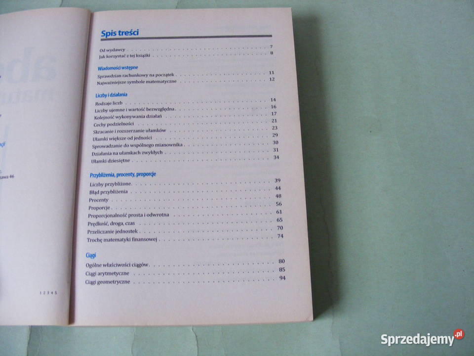 Abc maturzysty matematyka repetytorium Mizerski Oborniki Śląskie