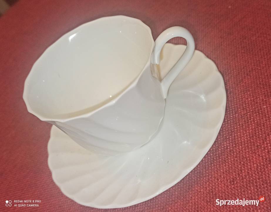 Filiżanka biała Wedgwood Made in England Gdańsk sprzedam