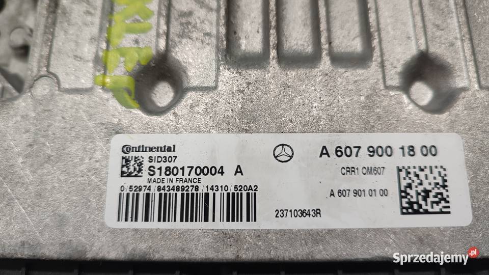 KOMPUTER SILNIKA MERCEDES W176 15 CDI osobowe Włoszczowa