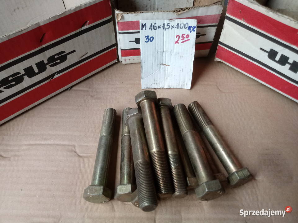 Śruba M16x15x100 kl88 tarczy koła tył Warszawa sprzedam