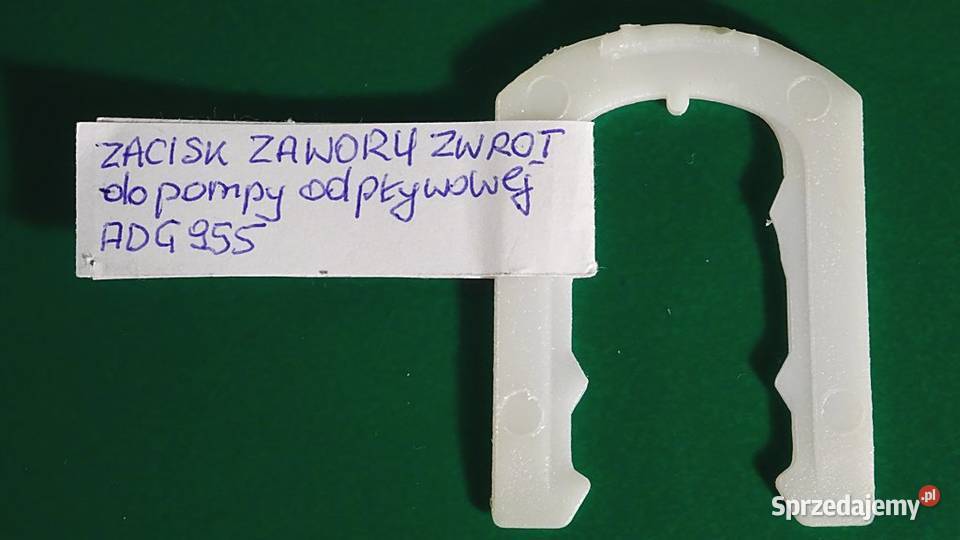 Zacisk zaworu zwrotnego pompy odpływowej śląskie Chorzów