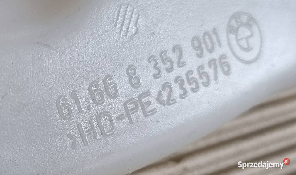 Rurka BMW E38 61668352901 61668352902 Przewody i złączki Przewody i złączki Bolesławice