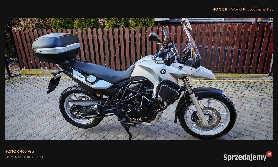 BMW f650 GS TWIN dwa cylindry 2011 pojemność Białystok