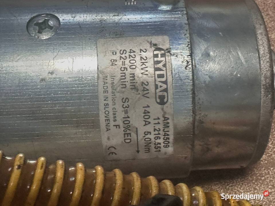 Silnik z pompą hydrauliki LINDE 24V 22kW Antonie