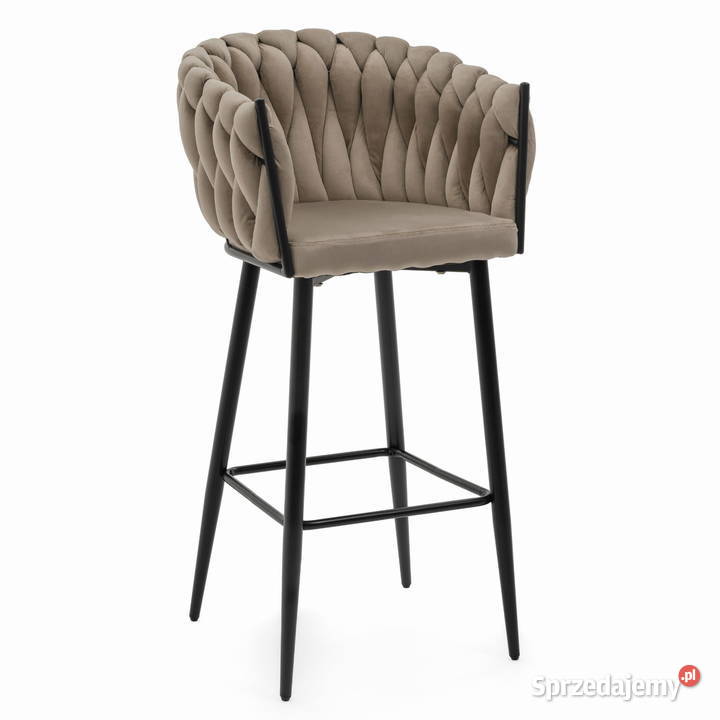 Ciemnobeżowy Hoker Tapicerowany Latina Wysyłka wielkopolskie Tarchały Małe