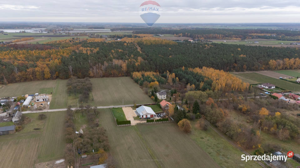 Działka pod lasem Załuski