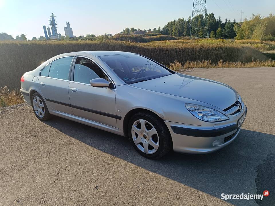 Peugeot 607 22hdi 170 2kpl kół welurowa tapicerka Samochody osobowe Miechów