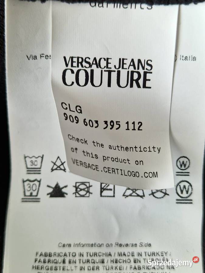 Koszulka polo Versace Jeans Couture łódzkie Skierniewice sprzedam
