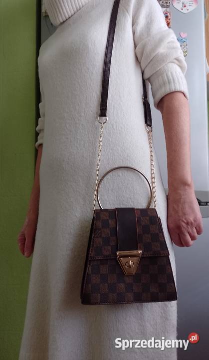 Louis Vuitton Mała brązowa torebka listonoszka Listonoszka Torby i torebki Kraków