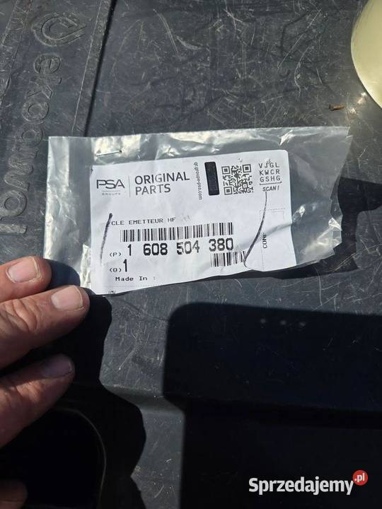 Kluczyk pilot Peugeot 208 I 9674001080