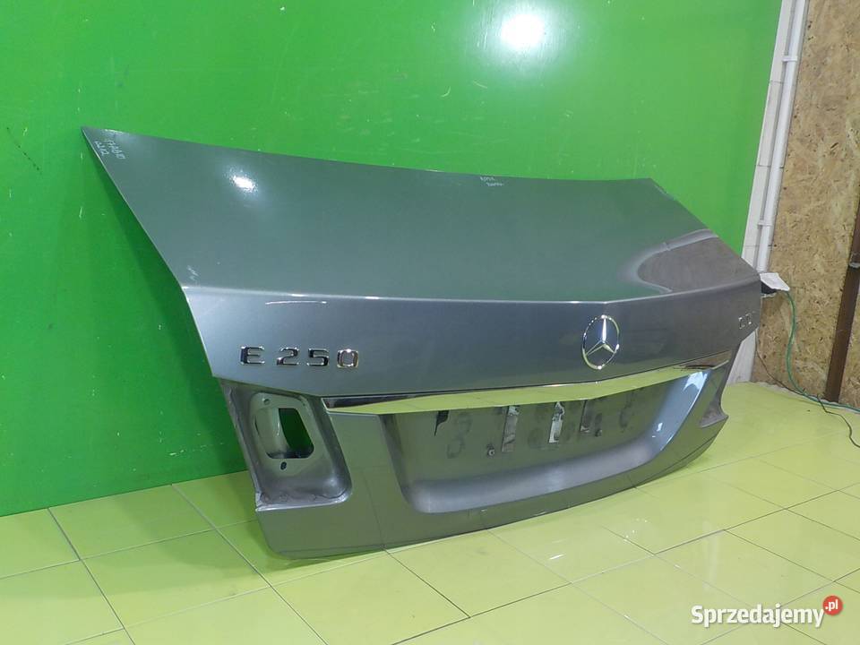 MERCEDES E W212 11r SEDAN 4D klapa tyl osobowe Klapy bagażnika mazowieckie Suków