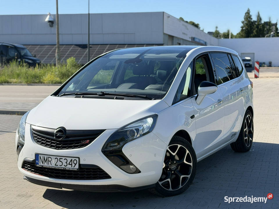 Opel Zafira 20 CDTI 165 LED 7 OSOBOWY Nawigacja lakier metallic Mrągowo