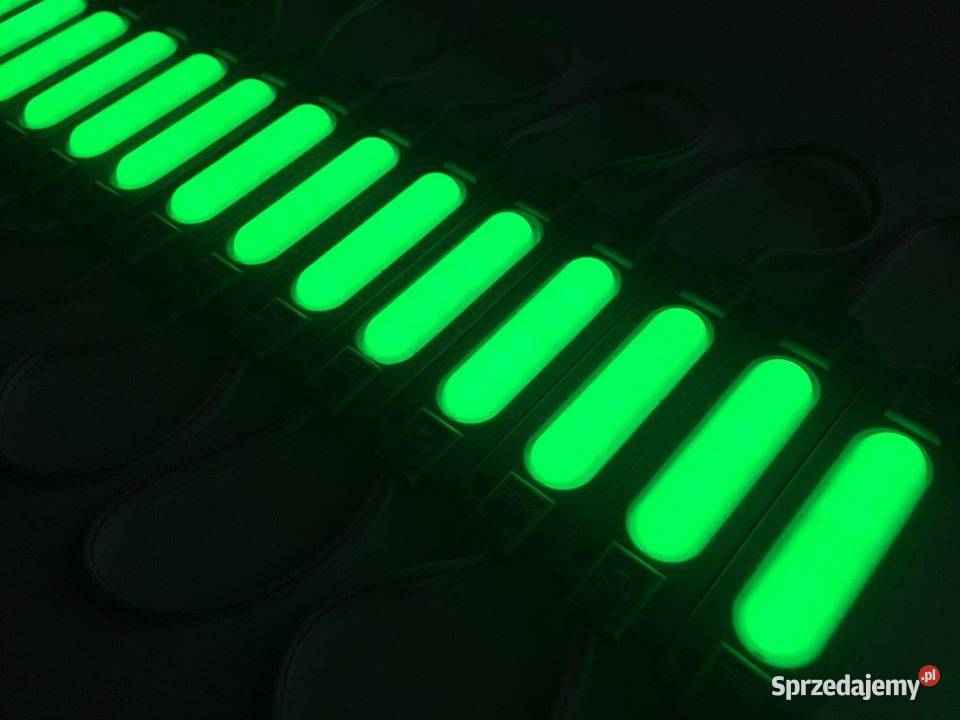 Moduł LED 25W zielony 12V hermetyczny IP65 Kraków