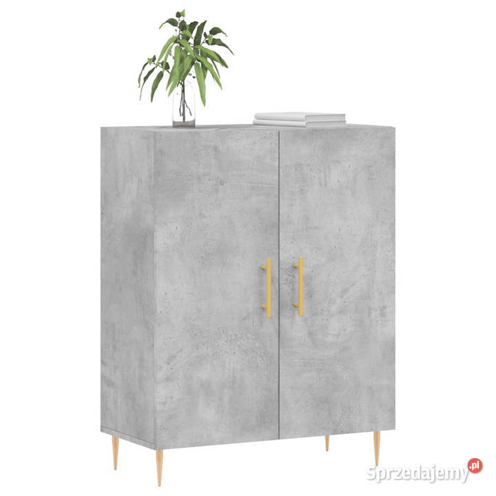Szafka szarość betonu 695x34x90 materiał