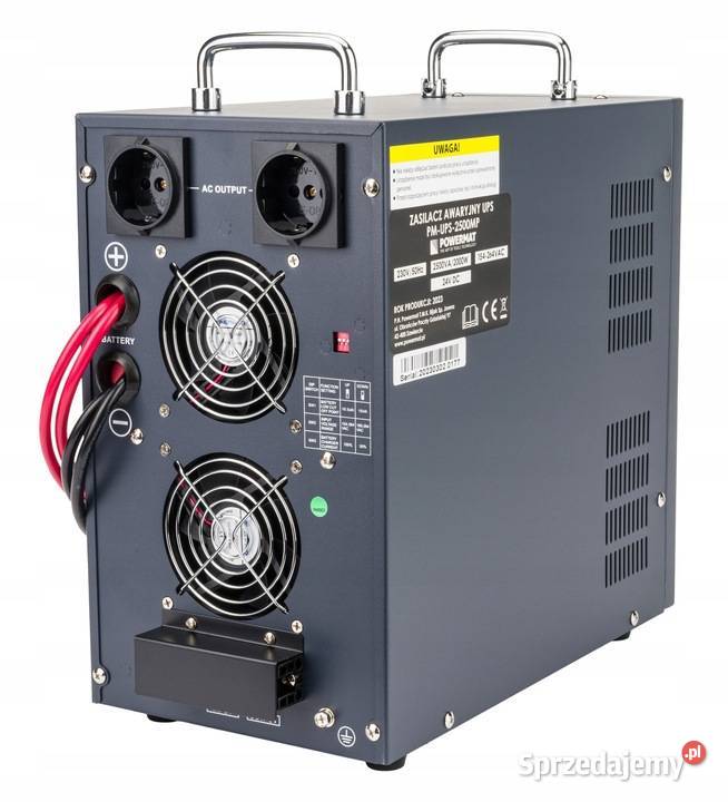 ZASILACZ AWARYJNY UPS LCD 2500VA 2000W DO PIECA Katowice