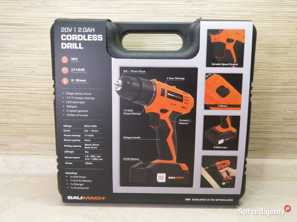 NAJTANIEJ Wiertarko Wkrętarka Bateria Akumulator Zabrze sprzedam