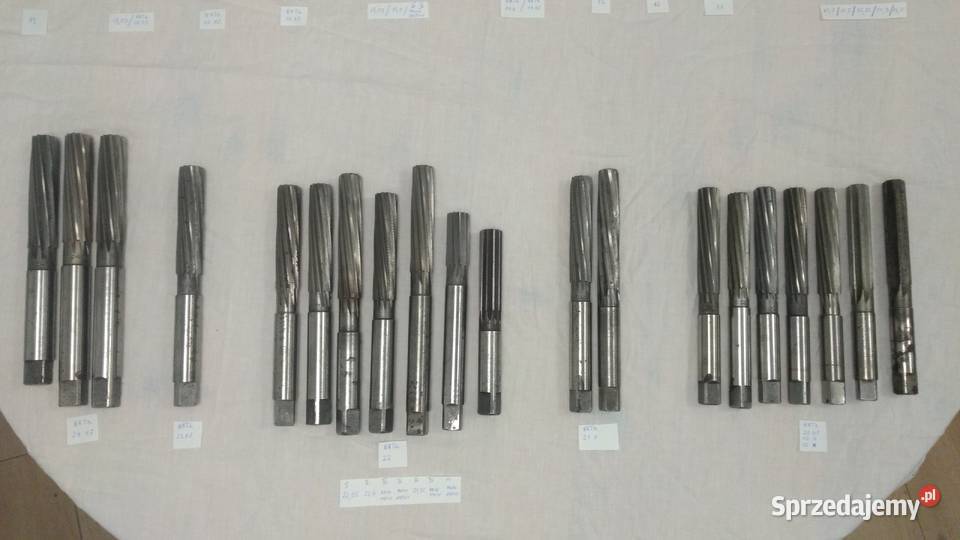Rozwiertaki ręczne stałe polskie NRTh 24 23 22 Chorzów sprzedam