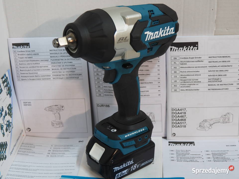 MAKITA DTW 1002 klucz udarowy 1600Nm bateria 6ah Michałowice sprzedam