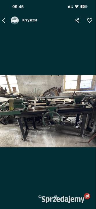 Tokarnia 5 metrowa i 15 metrowa na chodzie Czersk sprzedam