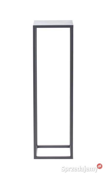 Kwietnik Metalowy Stojak METALLO 80 szary LOFT mazowieckie Sobienie-Jeziory