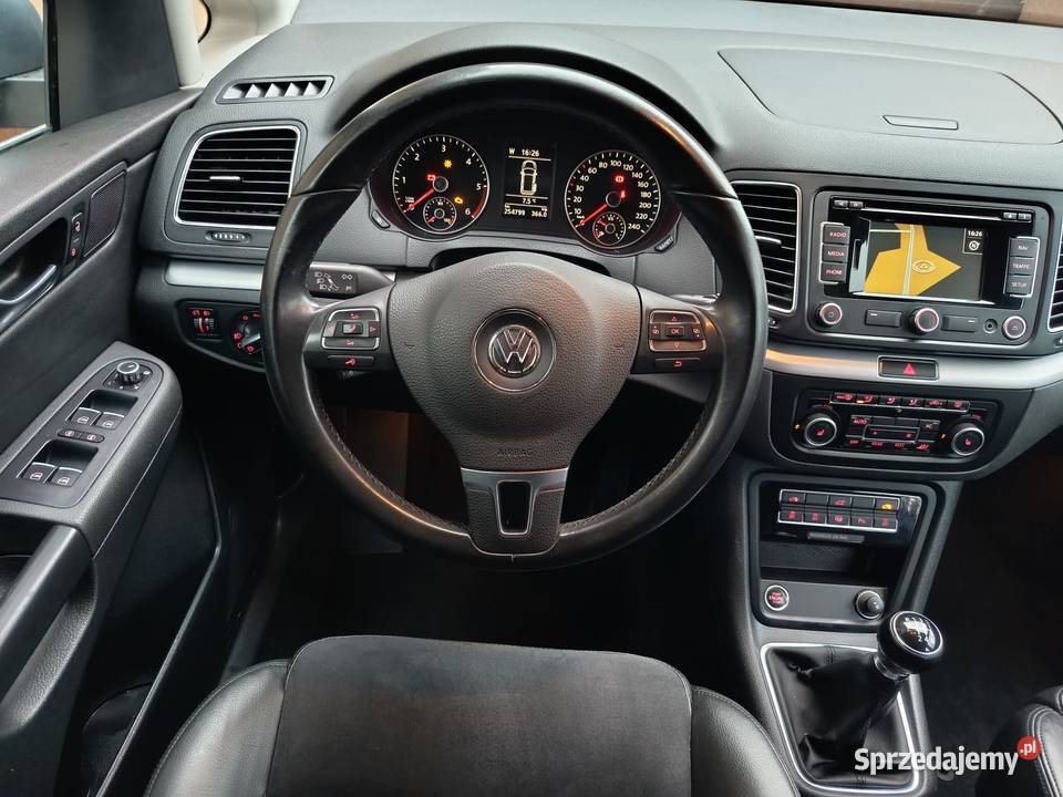 VW Sharan II 140 Alcantara 7os Mysłowice