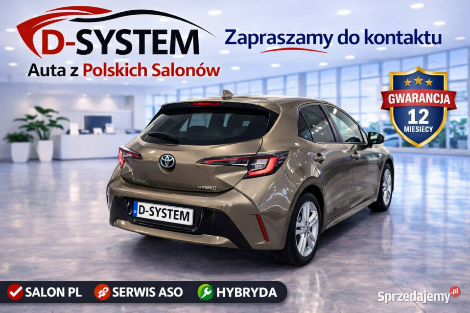 Toyota Corolla 20r Salon Polska 18 HYBRID asystent pasa ruchu