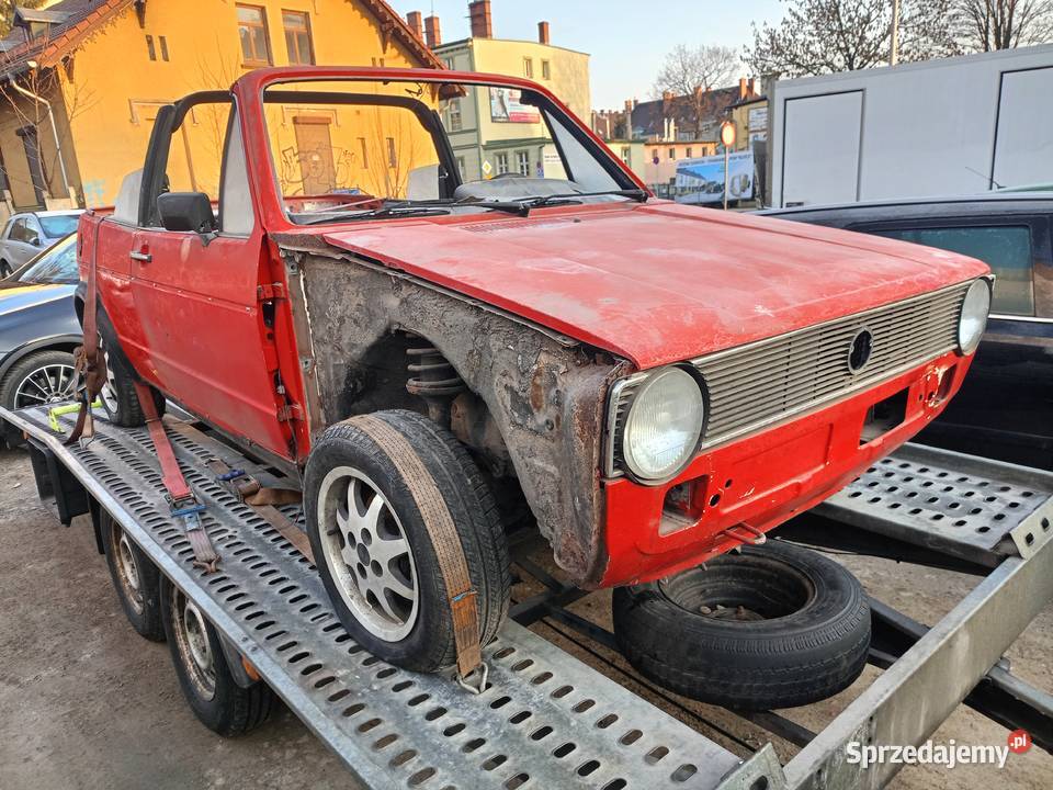 vw golf mk 1 cabrio 1 seria 1979 Jelenia Góra