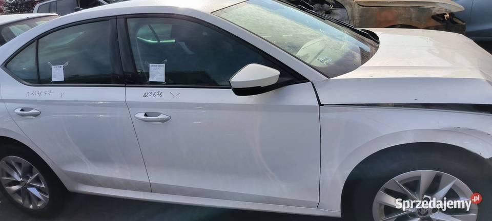 DRZWI PRAWE PRZÓD SKODA OCTAVIA IV LF9E ORYGINAŁ