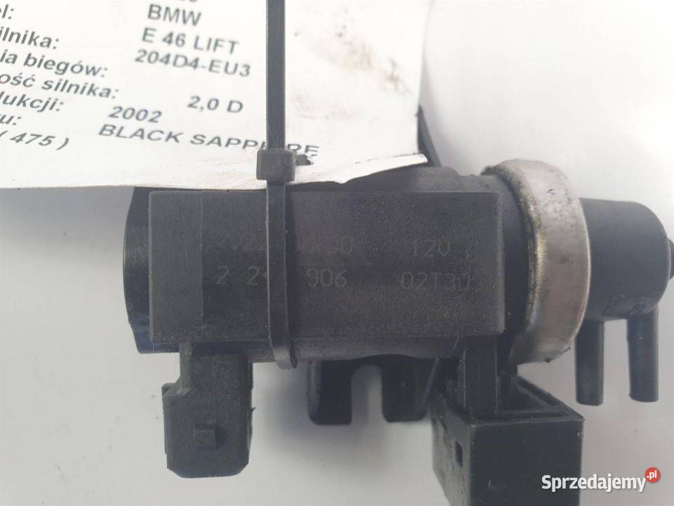 NASTAWNIK TURBINY BMW E 46 LIFT 2247906 Lipno