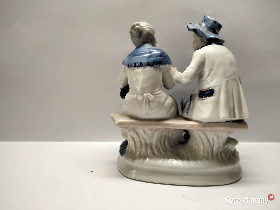Figura porcelana szkliwiona stan idealny Gniezno