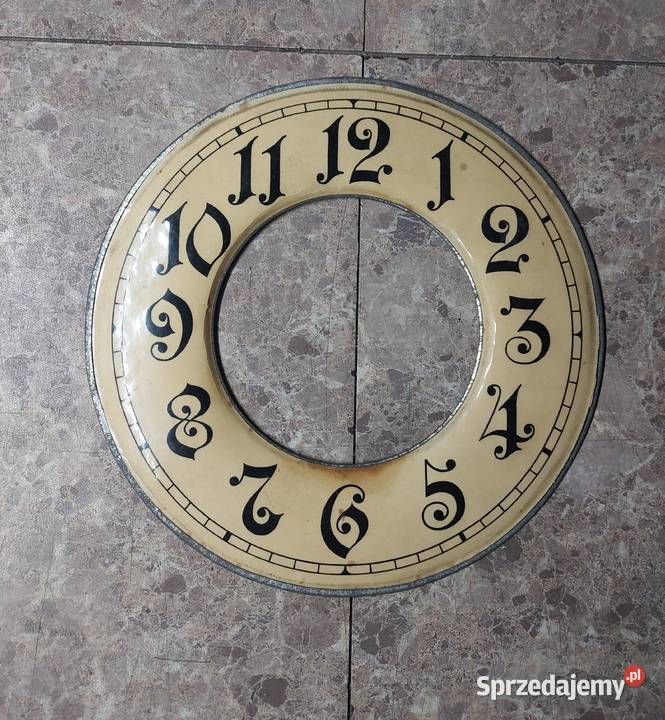 T135 Tarcza starego zegara pierścień godzinowy sprzedam