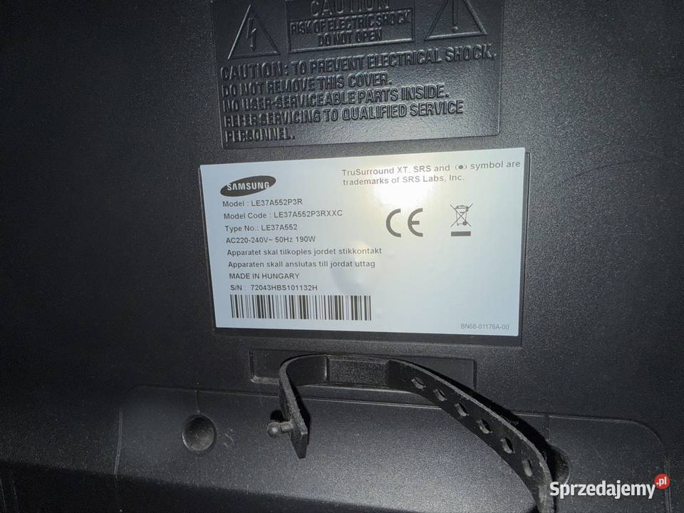 Samsung LE37A552 Tychy