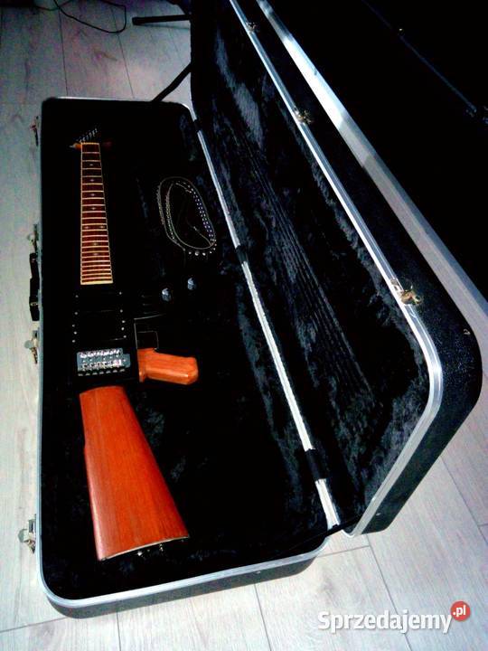 GITARA ELEKTRYCZNA KARABIN KBK AK 47 LUTNICZA praworęczna Gitary i akcesoria podkarpackie Ropczyce