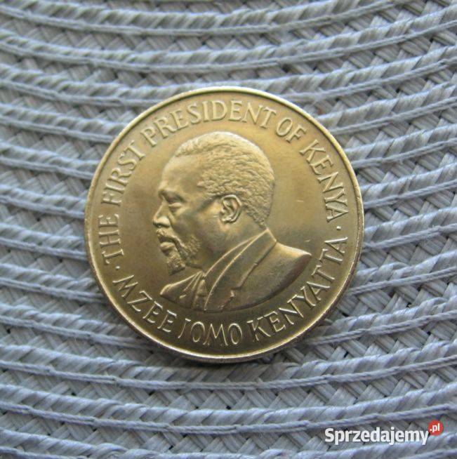 Kenia 10 Cent 1971r Ładna Kalisz