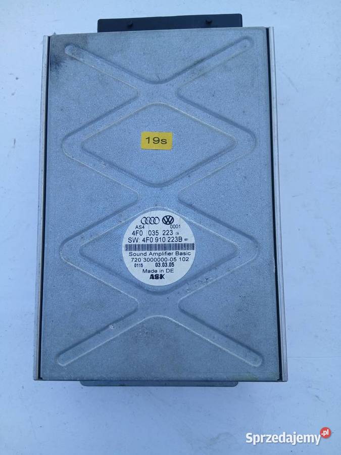 Audi A6 C6 i inne wzmacniacz amplituner Szczerbice