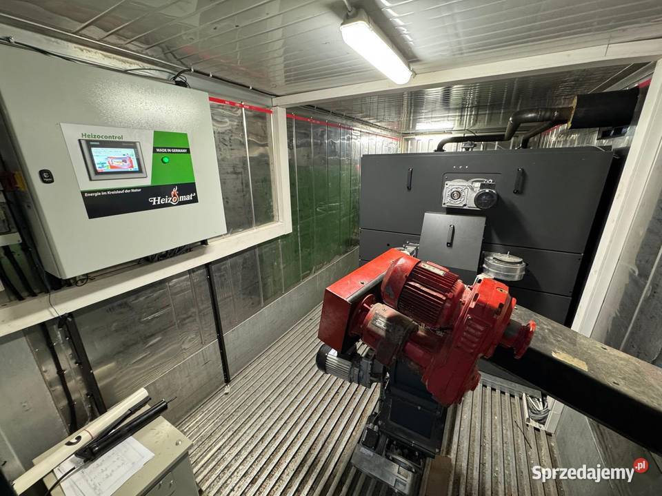 Kotłownia Kontenerowa Piec na Trociny Zrębki Kożuchów