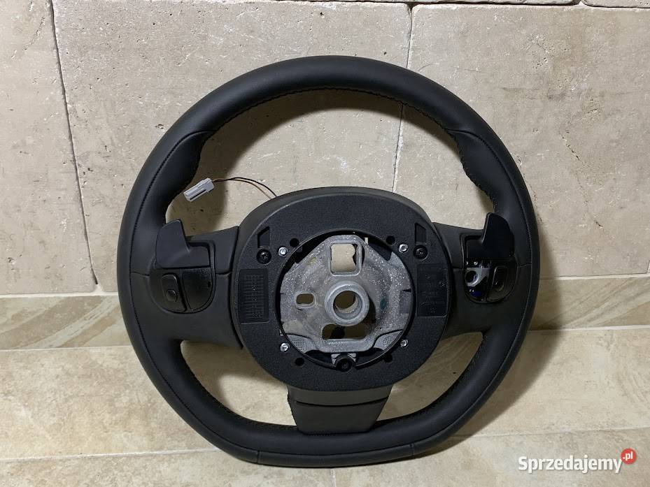 Kierownica multifunkcyjna skóra skórzana łopatk Barwałd Dolny