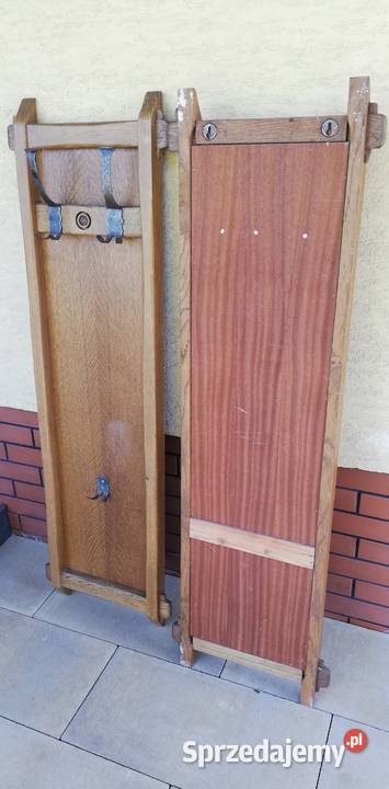 Wieszak dębowy drewniany stylowy wiszący na Garwolin sprzedam