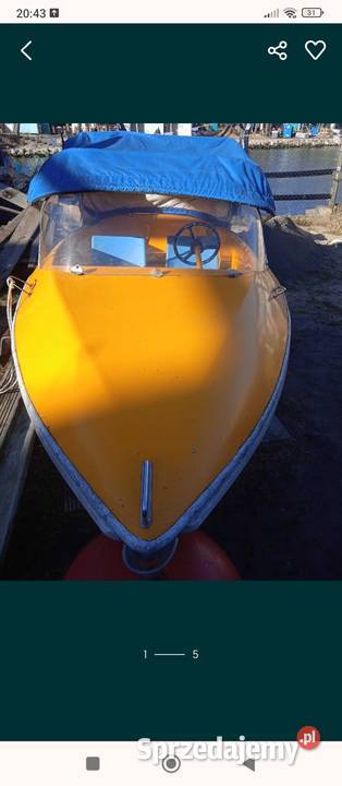 Rower wodny 4115m motorówka z bimini Pływanie pomorskie