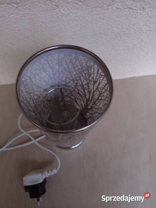 Lampka dotykowa z wzorem lasu ładna z super