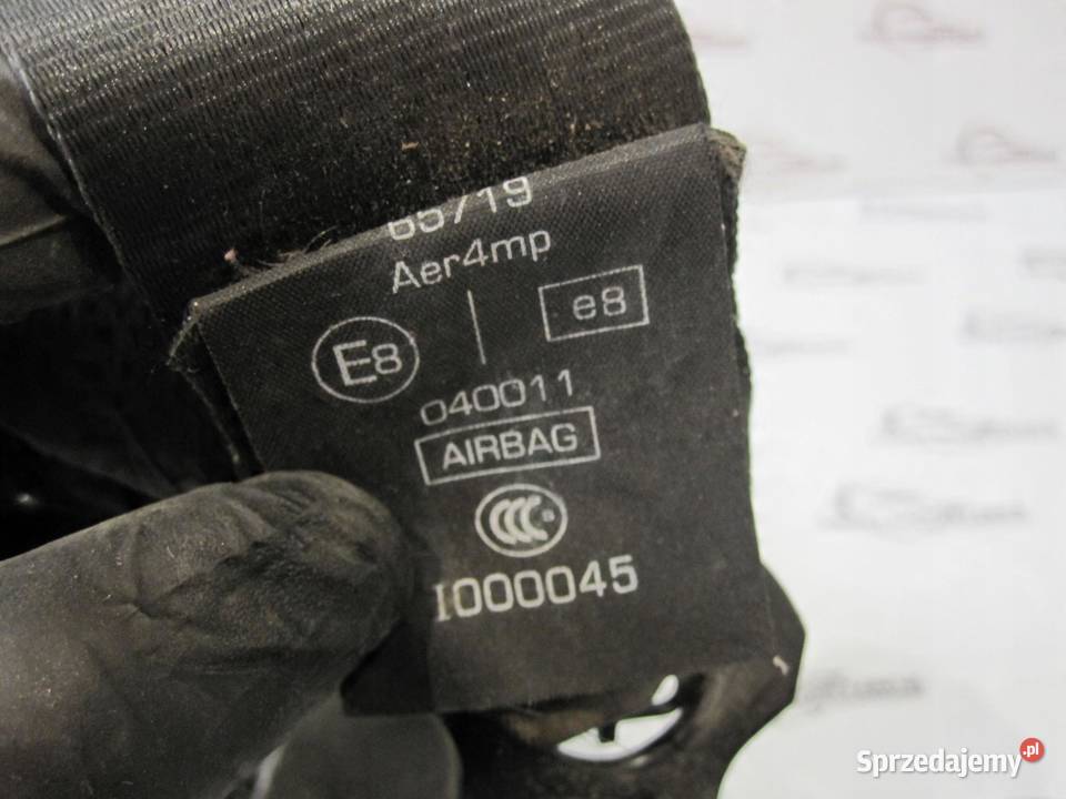 SKODA FABIA II LIFT 11r pas bezpieczeństwa prawy świętokrzyskie