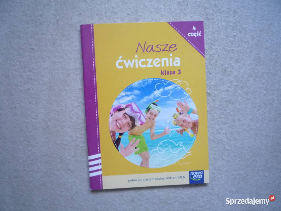 Nasze ćwiczenia kl3 cz1 2 3 4 J polski ćwiczenia zachodniopomorskie sprzedam
