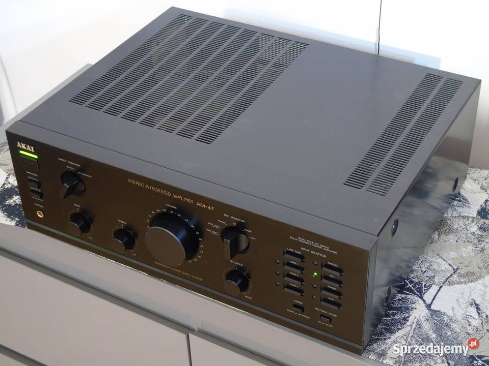 Świetny wzmacniacz Akai AM47 sprawny i mocny 2x podkarpackie Jasło