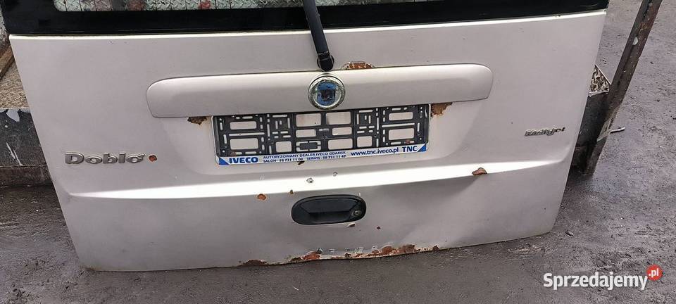 KLAPA FIAT DOBLO osobowe Pozostałe Lipno