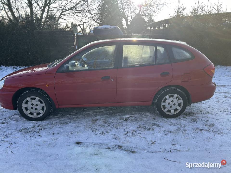 Kia Rio 2002r przebieg 127075 Przeglad i Oc do garażowany Goleniów
