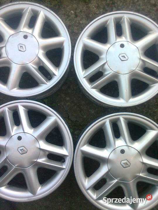 felgi aluminiowe 15 Renault Modus Clio Nissan Jarosław sprzedam