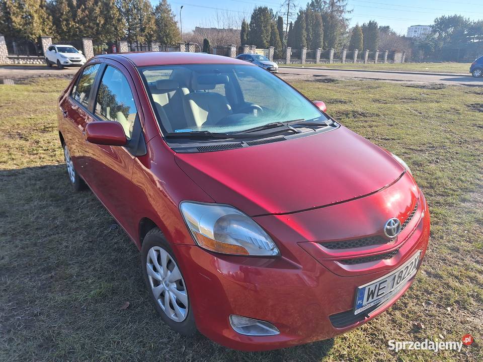 Toyota Yaris Sedan USA AUTOMAT 2007r Rok produkcji 2007 Warszawa