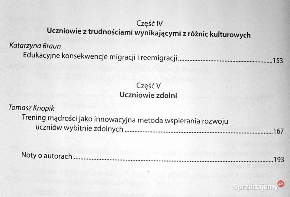 Uczeń ze specjalnymi potrzebami edukacyjnymi Ewa Rok wydania 2012 Pozostałe Chełm sprzedam