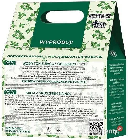 PolishBeauty Green zestaw WODA TONIZUJĄCA KREM z Strzelce Opolskie
